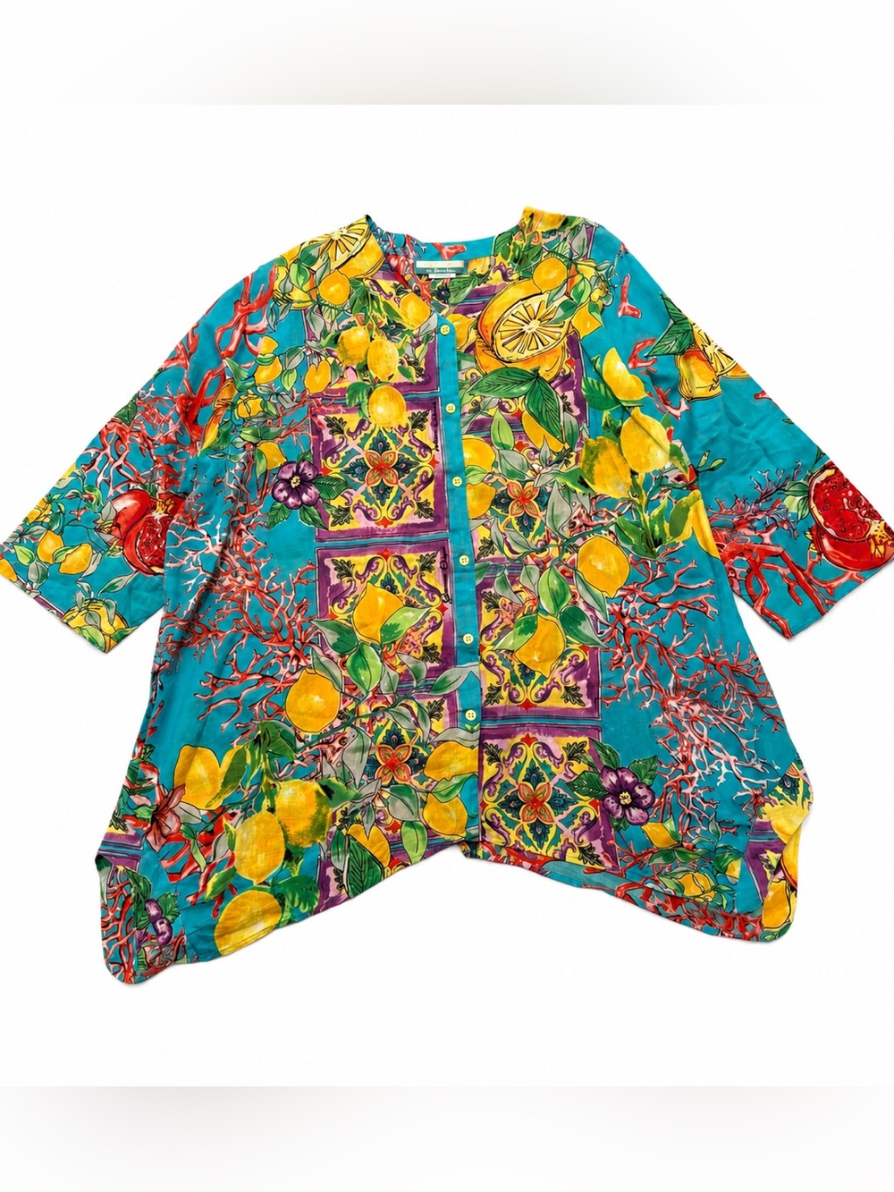Antica Sartoria Positano - Leoni al Sole by Giacomo Cinque Button-Up Blouse